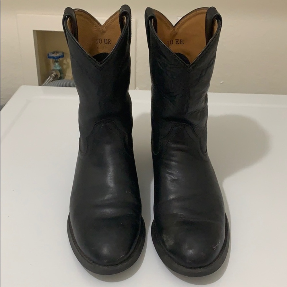 Ariat men’s motorcycle riding boots, Size 10